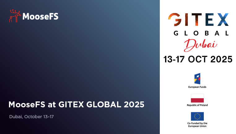 MooseFS at GITEX GLOBAL 2025 in Dubai